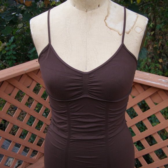 🇺🇲 EUC size S/M Brown Tank top Camisole top by M heart M - Picture 2 of 11